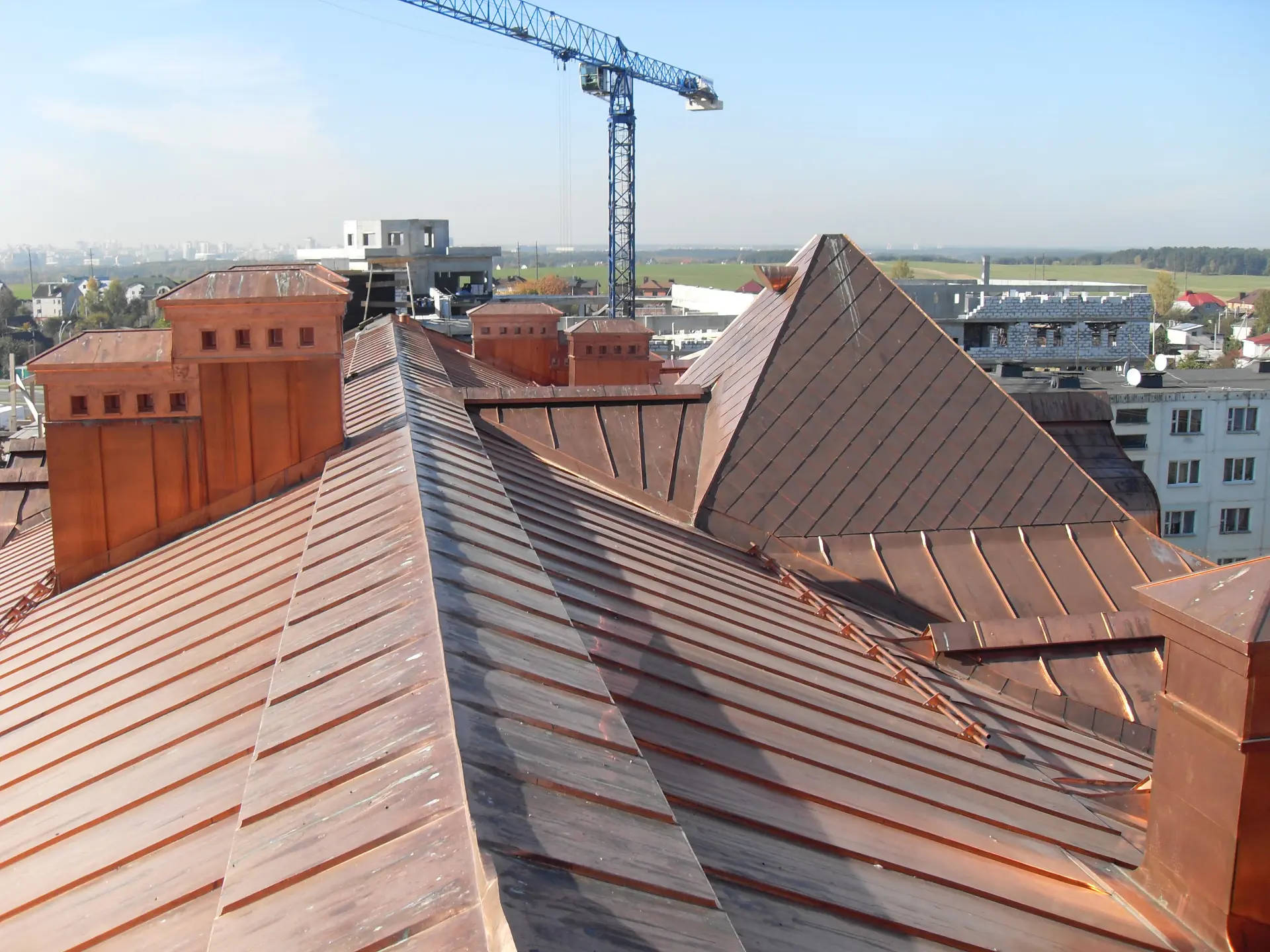 Standing Seam Rooftops · Europe